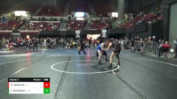 126 lbs Round 3 - Katie Dolence, Ronan Wrestling vs Lily McMahon, Flathead Valley Wrestling Club