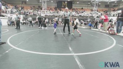 45 lbs Round Of 16 - Crew McCormick, Moore Wrestling Academy vs Deklan Neff, Chickasha Youth Wrestling