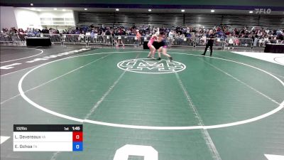 132 lbs Consi Of 32 #2 - Lyla Devereaux, VA vs Evelin Ochoa, TN