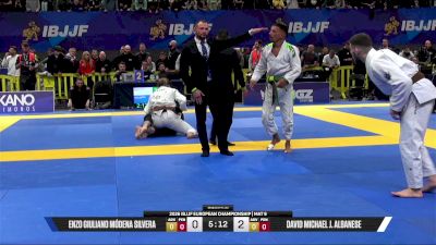 David Michael J. Albanese vs Enzo Giuliano Módena Silvera 2026 European Jiu-Jitsu IBJJF Championship