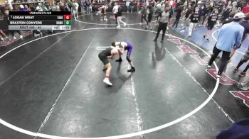 98 lbs Quarterfinal - Braxton Conyers, Rocky Mountain vs Logan Wray, Tahoma