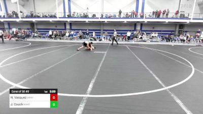 133 lbs Consi Of 32 #2 - Nain Vasquez, Army-West Point vs Joe Couch, Army-West Point