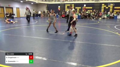 88 lbs Quarterfinal - Gus Engelman, Mat Assassins vs Elijah Quesada, Fisheye