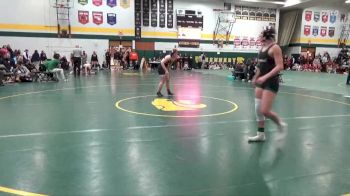 130 lbs 5th Place Match - Rebekka Steele, Iowa City Liberty vs Hailey Wiskus, Dubuque Hempstead