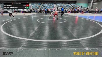 76 lbs Consolation - Rocky Ruiz, Silvaback Training Center vs Colton Fernandez, Team Aggression
