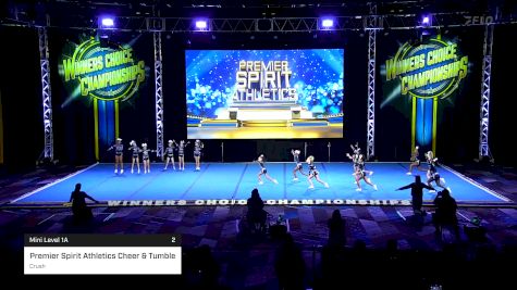 Premier Spirit Athletics Cheer & Tumble - Crush [2025 Mini Level 1A 2] 2025 Winners Choice Live at Foxwoods