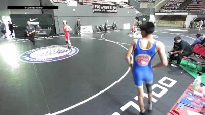 Cons. Round 4 - August Bentley, Live Oak Wrestling Club SC vs Davrius Gutierrez, Selma High School Wrestling