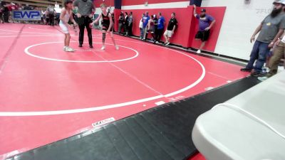 67 lbs Round Of 16 - Hanna Lollis, Cowboy Wrestling Club vs Daxton Deckard, Raw Wrestling Club