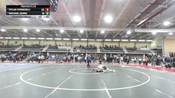 113 lbs Quarterfinal - Dylan Cornicelli, La Salle Academy vs Michael Quinn, Bishop Hendricken