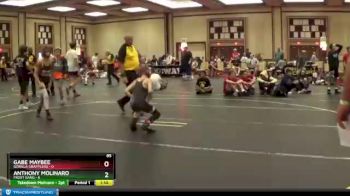 85 lbs Semis & 1st Wrestleback (8 Team) - Gabe Maybee, Gorilla Grapplers vs Anthony Molinaro, Frost Gang