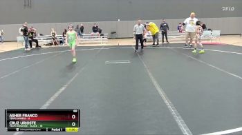 60 lbs Round 4 (6 Team) - Cruz Urioste, Team Donahoe - Black vs Asher Franco, Terps Xpress