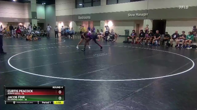 145 lbs Round 4 (6 Team) - Curtis Peacock, Bonita Boys vs Jacob Fink ...