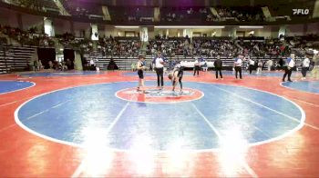 100 lbs Quarterfinal - Paxton Downing, Gamehouse Training Center vs Drake Comer, The Storm Wrestling Center