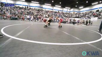 55 lbs Quarterfinal - Landon Eikel, Lions Wrestling Academy vs Decker Thaxton, Blanchard Youth Wrestling Club