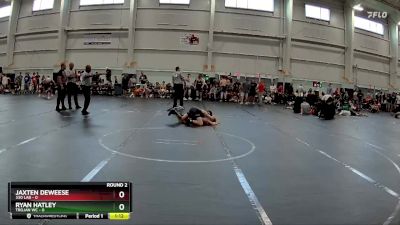 98 lbs Round 2 (6 Team) - Jaxten Deweese, 330 Lab vs Ryan Hatley, Trojan WC