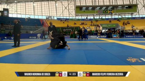 Marcos Felipe Ferreira Bezerra vs Wagner Noronha De Souza 2026 Brasileiro Jiu-Jitsu IBJJF