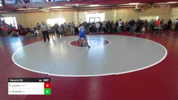 160 lbs Round Of 32 - Gabriel Lyons, Newton North vs Jacob Grande, Salem, NH