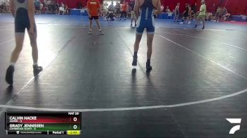 113 lbs Round 2 (4 Team) - Calvin Hacke, Xavier vs Grady Jennissen, Cambridge-Isanti