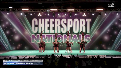 ACE Cheer Company - Majors [2026 L3 Junior - Flex - Small - A Day 1] 2026 CHEERSPORT National All Star Cheerleading Championship