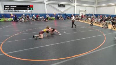 144 lbs Champ. Round 2 - Isaac Lowe, Lake Gibson Braves vs Isaac Fandakly, Wrestling University
