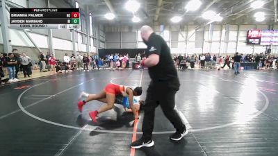 U17 Women - 49 lbs Cons. Round 1 - Brianna Palmer, NC vs Jayden Mariano, HI