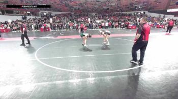 125 lbs 3rd Place Match - Kinsley Jelinek, North Crawford Seneca vs Charlotte Leeman, Shiocton