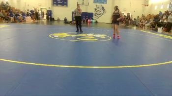 185 lbs 2nd Wrestleback (8 Team) - Merit Wagner, Picayune High School vs Leaha Denham, Oak Grove High School
