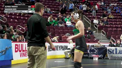 170 lbs Consi 2 - Alyssa Tresco, Kiski Area-G vs Madison Rife, Central Dauphin-G