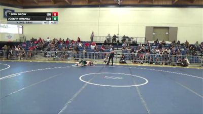 Cons. Semi - Seth Grow, UTAH TECH Men vs Joseph Jimenez, SACRAMENTO STATE Men