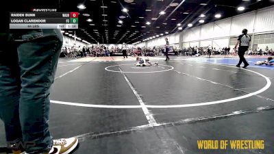 64 lbs Semifinal - Raiden Bunn, Washington 12U vs Logan Clarendor, Full Circle 12U