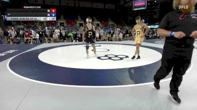 190 lbs Champ. Rd Of 64 - William Wagner, VA vs Adonis Bonar II, NE