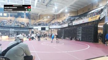 285 lbs Cons. Round 2 - Rio Gomez, Newman vs Jayden Shannon, Fort Hays Tech Northwest