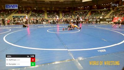 90 lbs Semifinal - Ryder Hoffman, Immortal Athletics WC vs Bronc Sumpter, Vian Wrestling Club