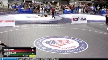 97 lbs Semifinal - Juan Durazo, California vs Sean Stiles, California