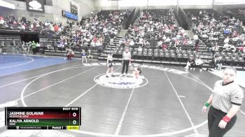 4A 110 lbs Champ. Round 1 - Jasmine Golavar, Mountain View vs Kaliya Arnold, Dixie