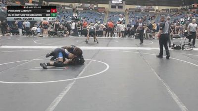 165 lbs Cons. Round 3 - Preston Cannon, Carl Albert State vs Jai Christian Washington, Murray State