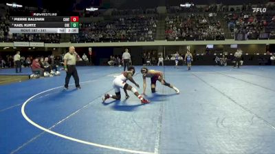 141 lbs Semifinal - Pierre Baldwin, Central vs Kael Kurtz, Coe