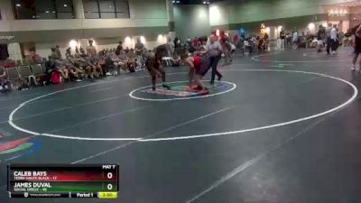 220 lbs Round 3 (6 Team) - James Duval, Social Circle vs Caleb Bays, Terre Haute Black