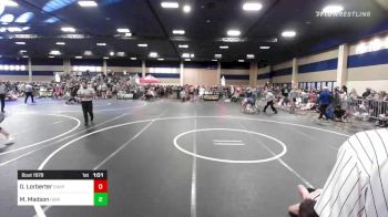120 lbs Round Of 64 - Onelo Lorberter, Chaparral HS vs Micah Madson, Horizon High School