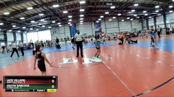 52 lbs Rd# 10- 4:00pm Saturday Final Pool - Destin Babcock, Florida Elite vs Jace Villamil, West Coast Elite