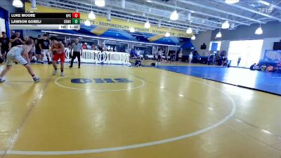 132 lbs Round 6 (8 Team) - Lawson Gobeli, Cocoa Beach WC vs Luke Moore, Naperville Central