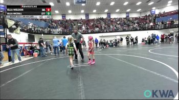 46-49 lbs Consi Of 8 #2 - Ella Weldon, Shelton Wrestling Academy vs Ella Mcgill, Standfast