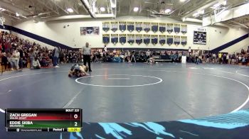 120 lbs Quarterfinal - Eddie Skiba, Brunswick vs Zach Gregan, Walsh Jesuit