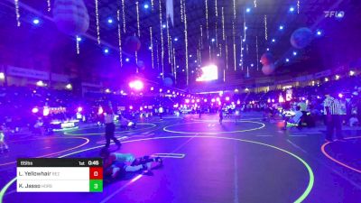 65 lbs Consi Of 8 #2 - Lilliana Yellowhair, Rez Kids vs Kai Jasso, Horsetooth Hybrid Grappling