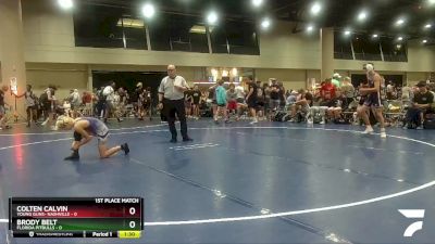 106 lbs Placement (4 Team) - Brody Belt, Florida Pitbulls vs Colten Calvin, Young Guns- Nashville