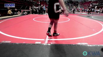 96-100 lbs Quarterfinal - Hunter Pierce, Grove Takedown Club vs Connor Schiltz, Verdigris Youth Wrestling