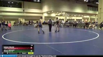 126 lbs Round 4 (10 Team) - Noah Fields, Terre Haute South (2) vs Kyle Mulley, Brevard FCA