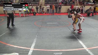 90_B lbs Round Of 32 - Dj Towler, Aliquippa vs Dawson Hill, Canton
