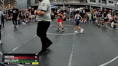 60 lbs Placement (4 Team) - Brock Collum, Buffalo Valley WC vs Jace Iozia, Cordoba Trained