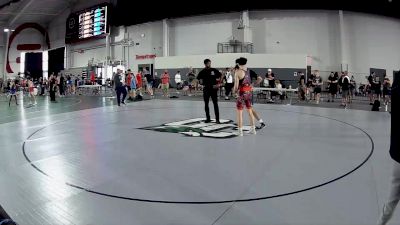 165 lbs Cons. Round 2 - Ethan Gifford, Burnett Trained Wrestling vs Luca Eger, Beast Mode Wrestling